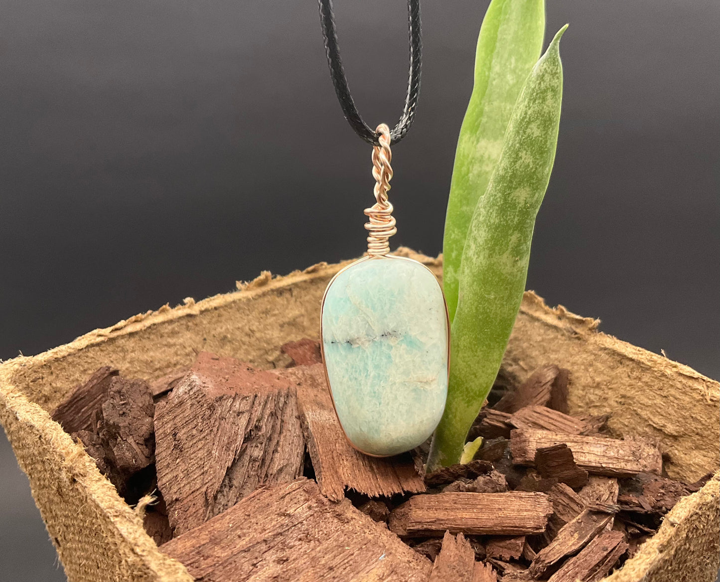 Amazonite Pendant #01