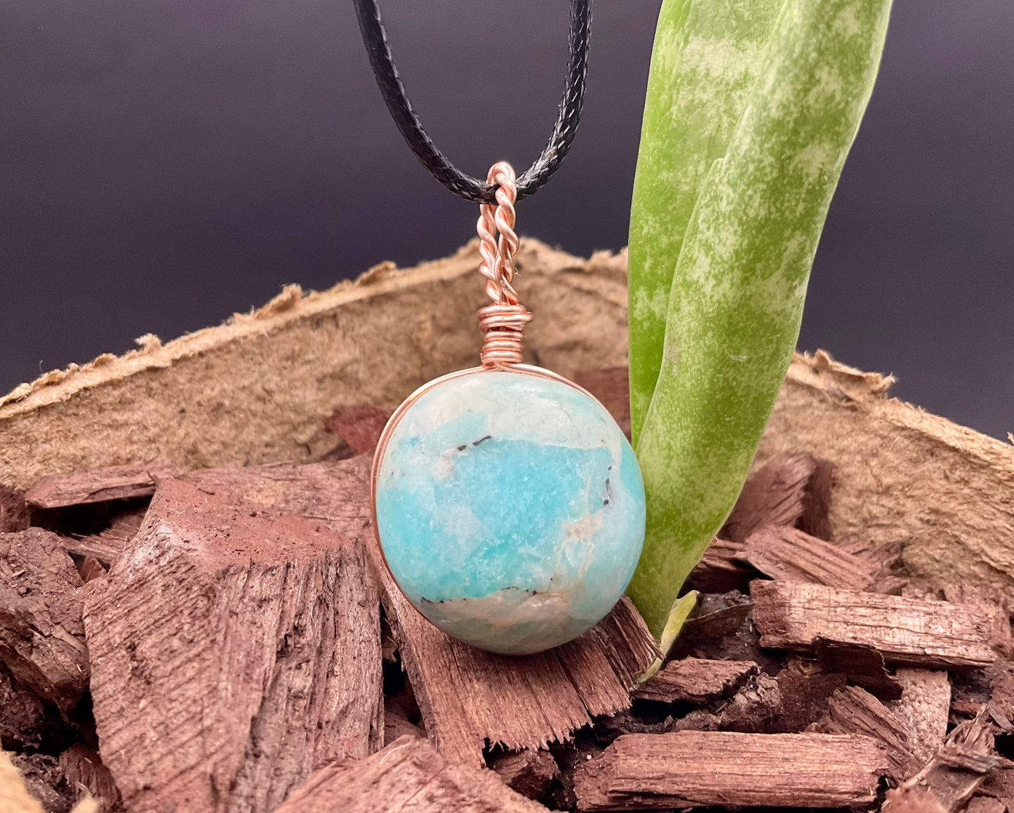 Amazonite Pendant #04