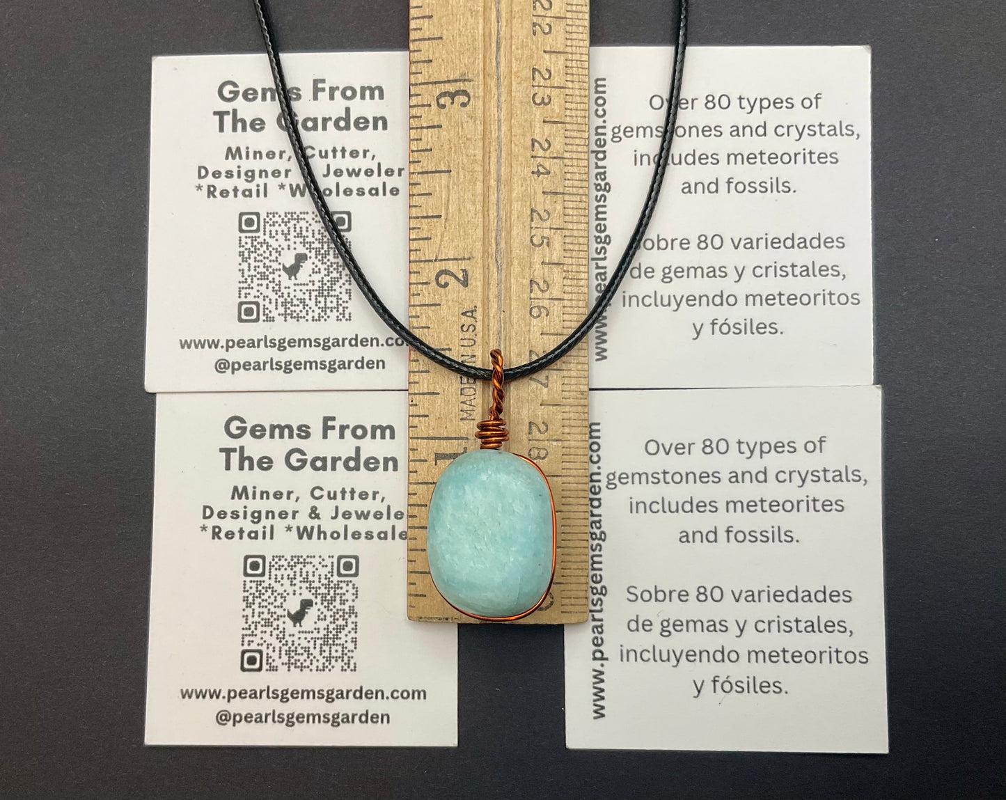 Amazonite Pendant #05