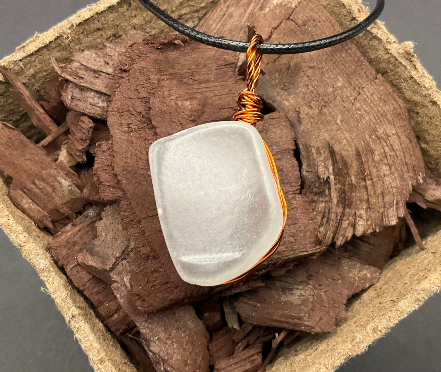 Ulexite Pendant #1