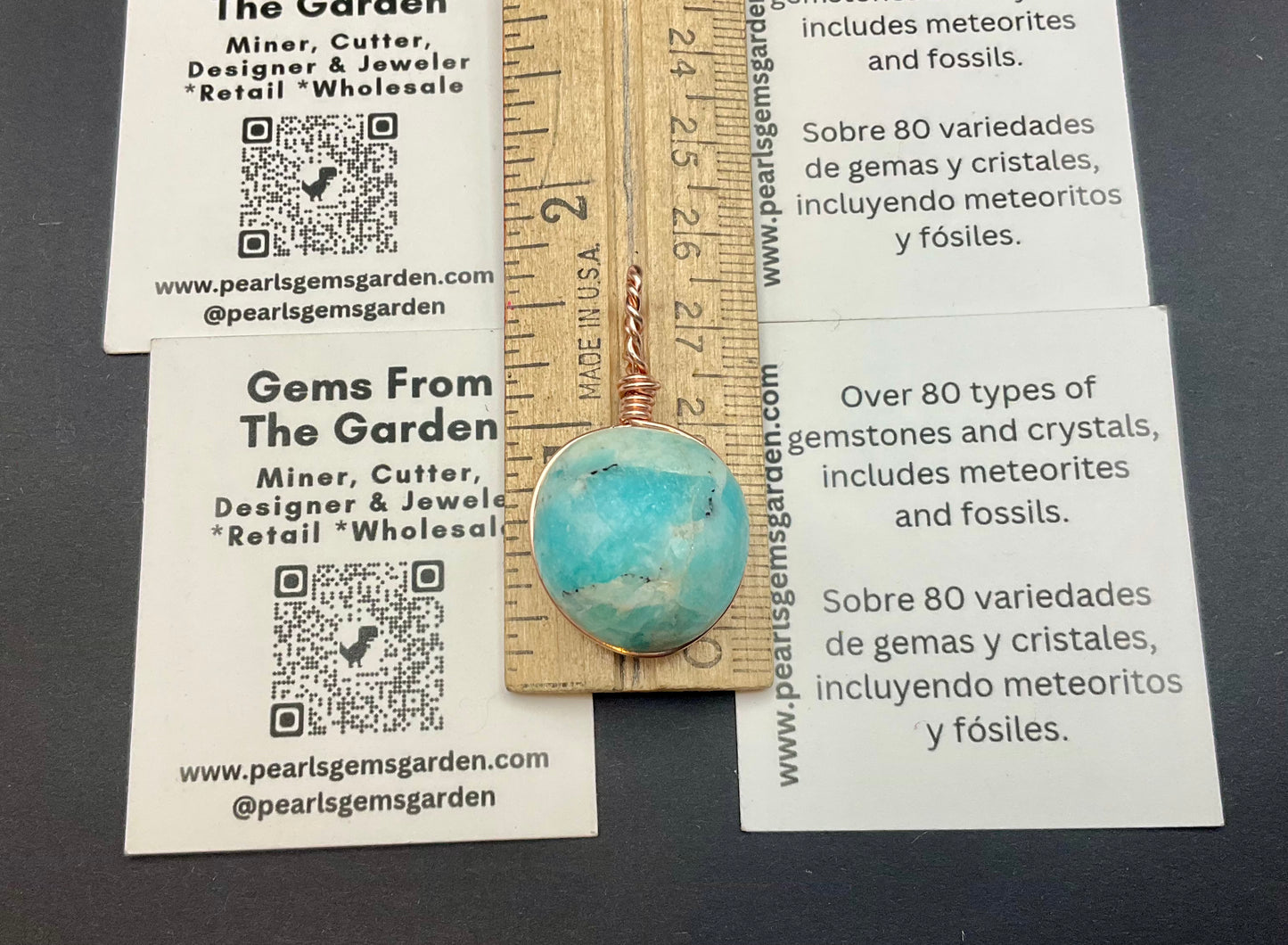 Amazonite Pendant #04