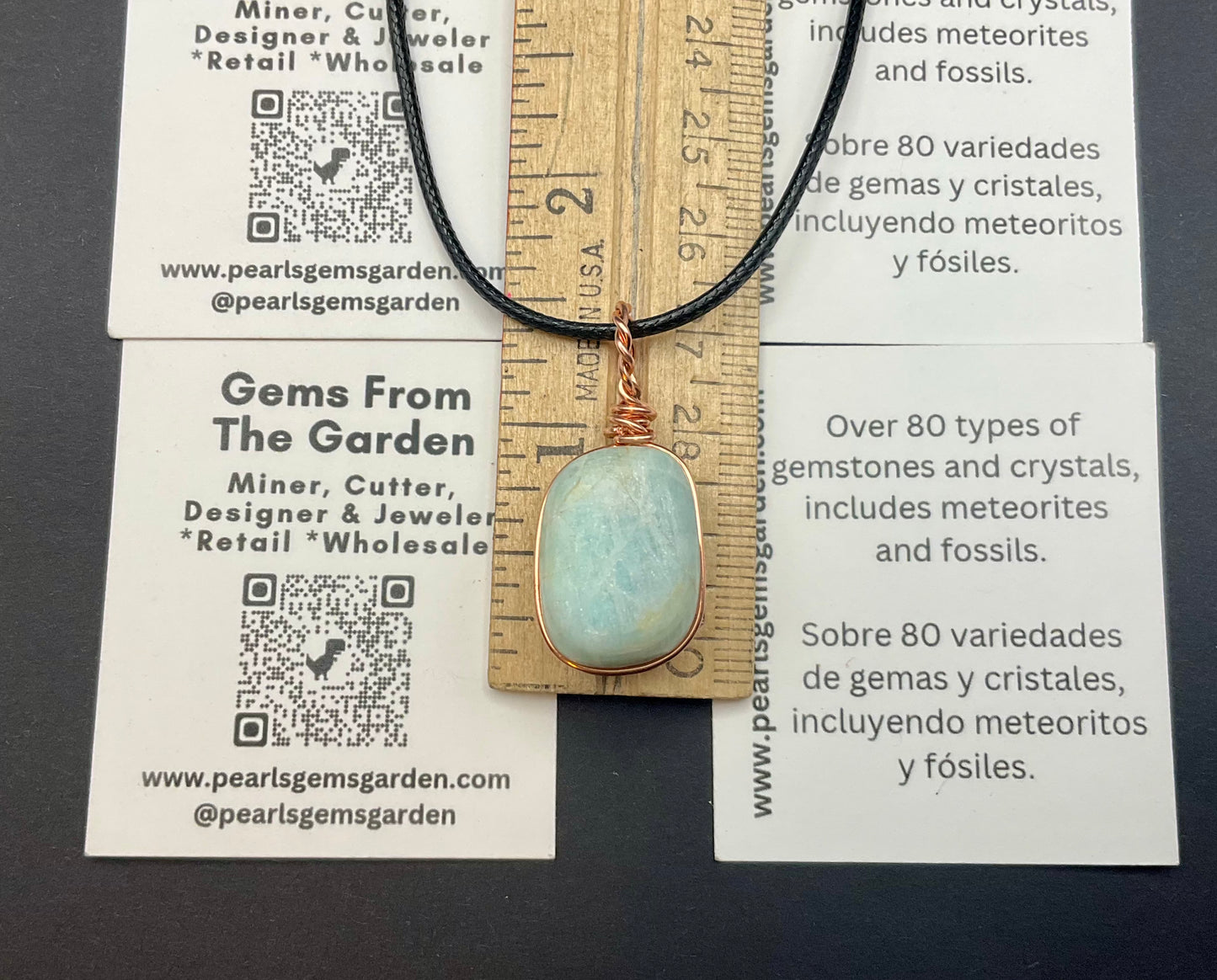 Amazonite Pendant #06