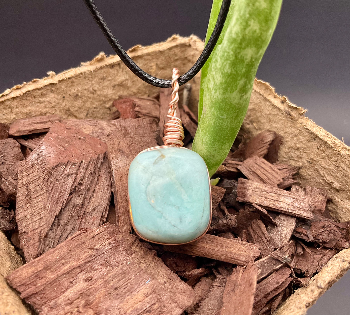 Amazonite Pendant #07