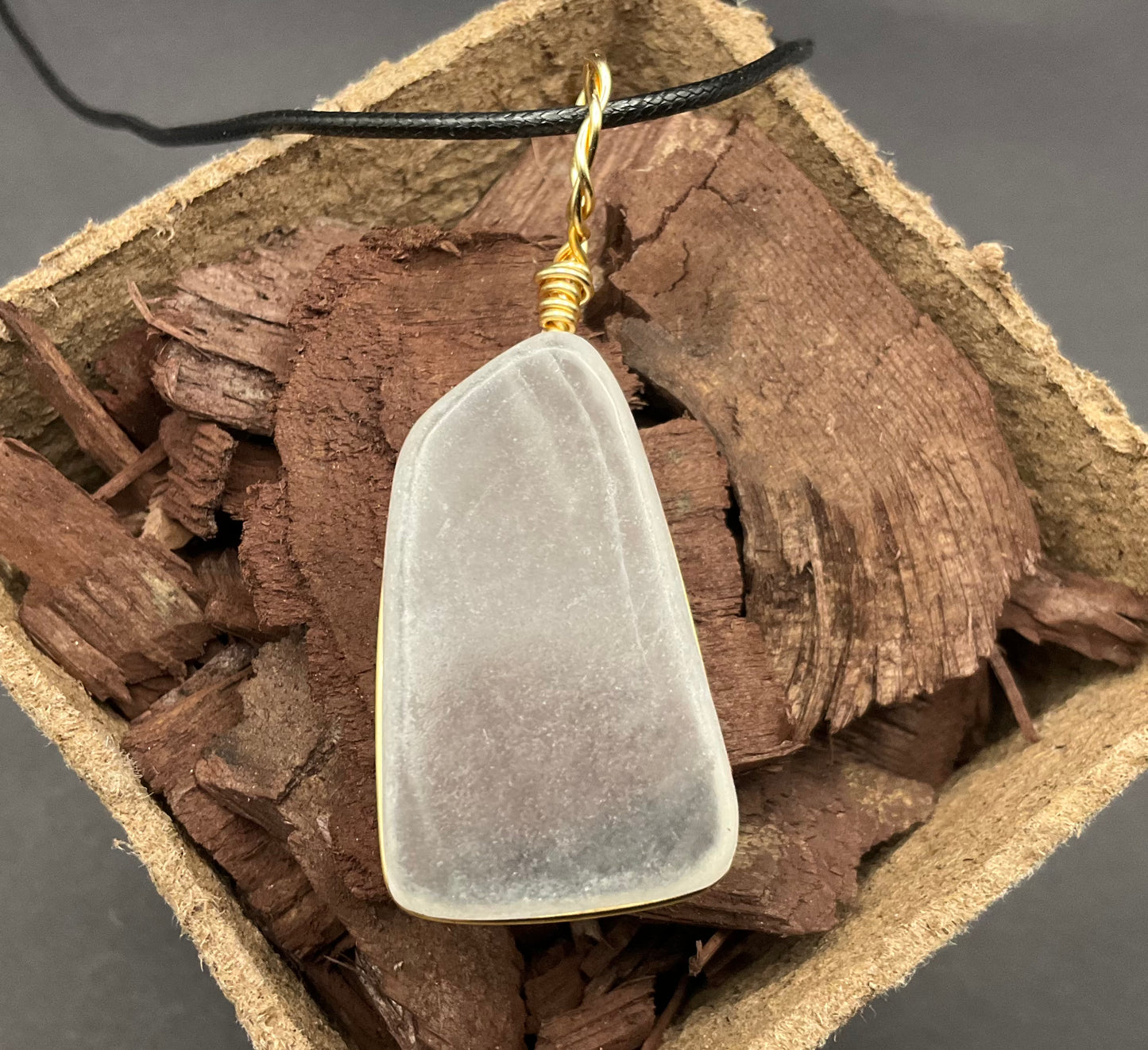 Ulexite Pendant #2