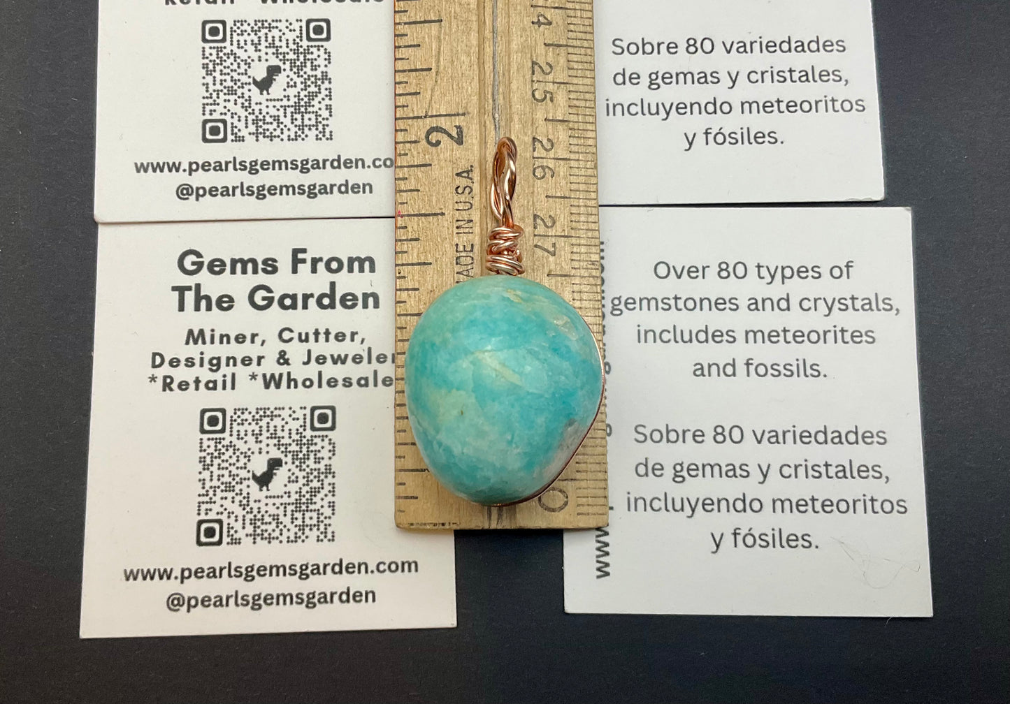 Amazonite Pendant #10