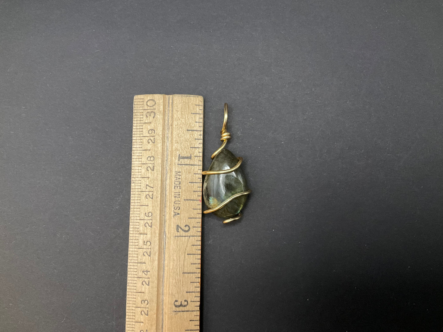 Labradorite Pendant #16 Wire Wrapped