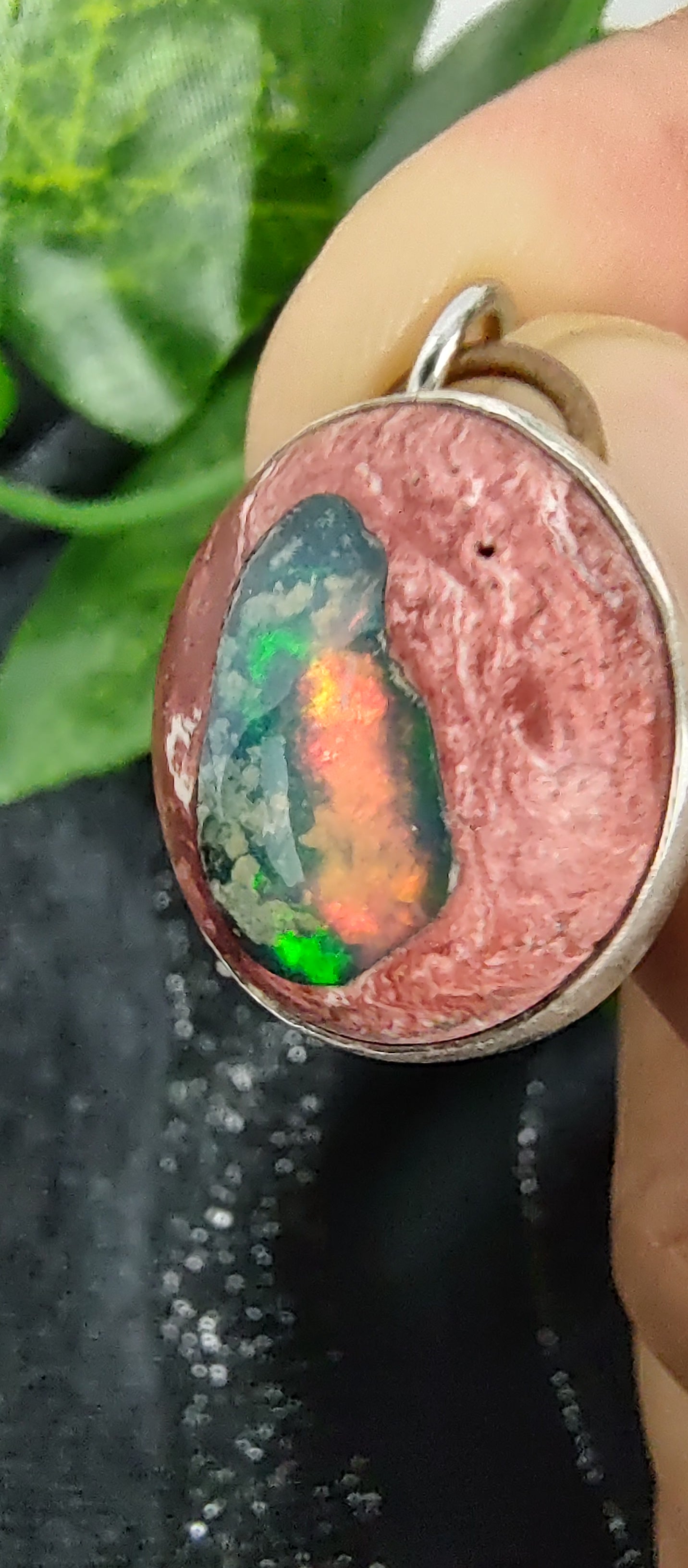 Opal Pendant #35 Galaxy