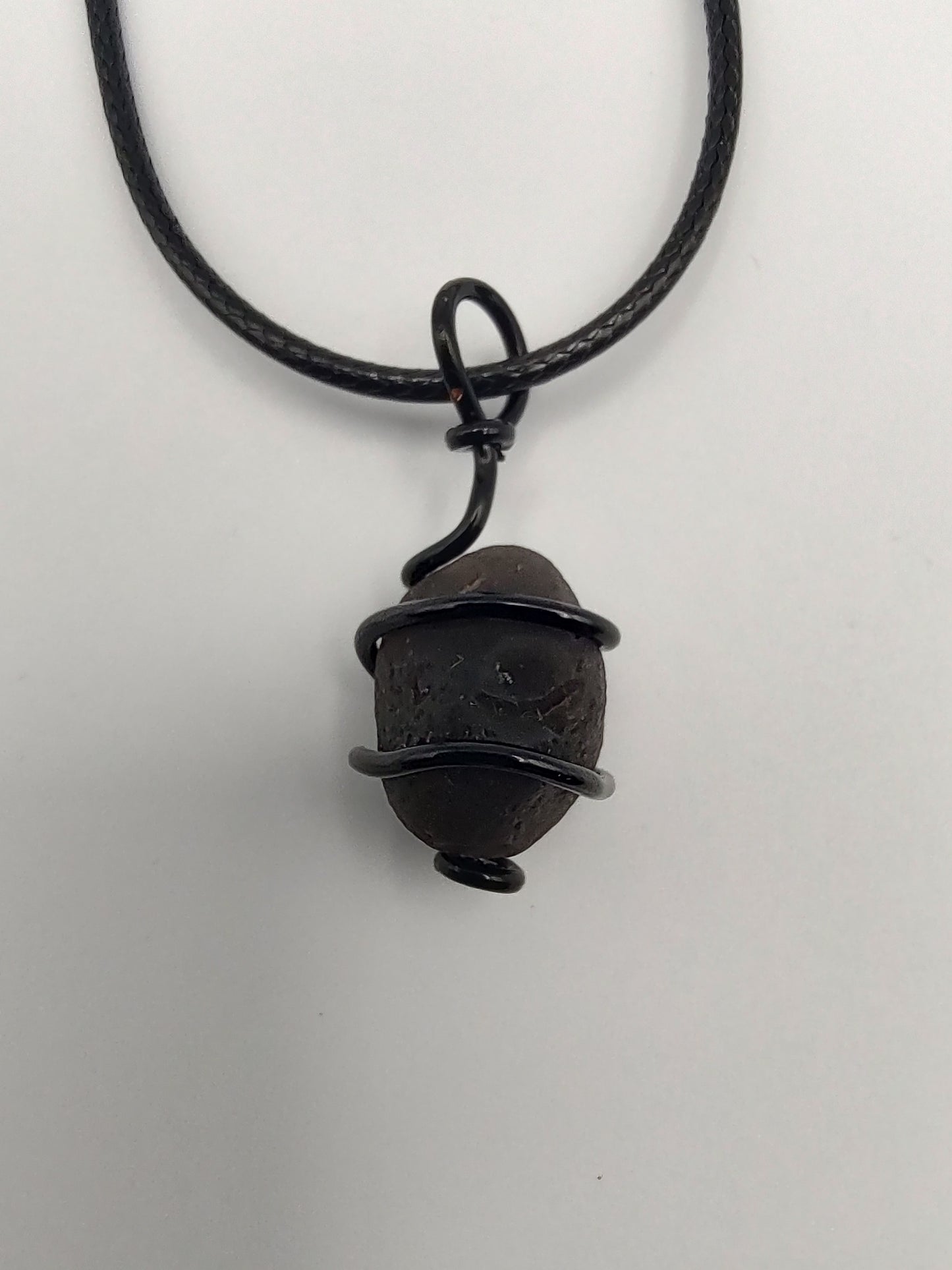 Tektite Saffordite Pendant #07
