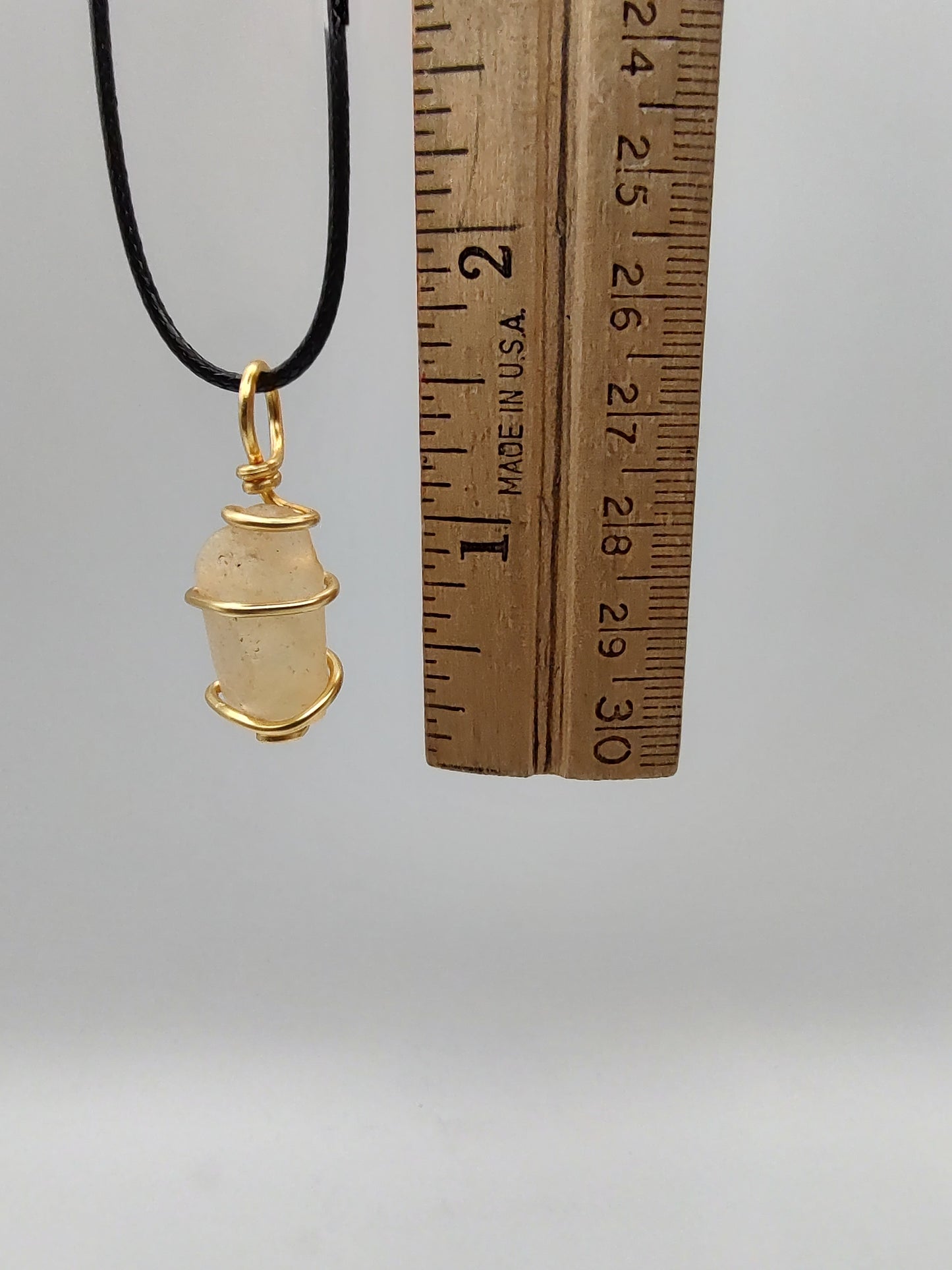 Libyan Desert Glass Pendant #01