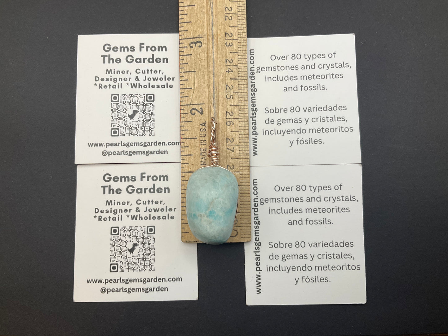 Amazonite Pendant #01