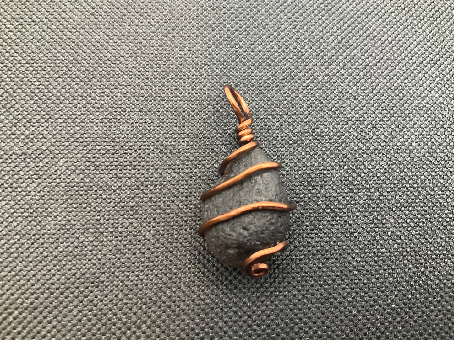 Tektite Saffordite Pendant #02