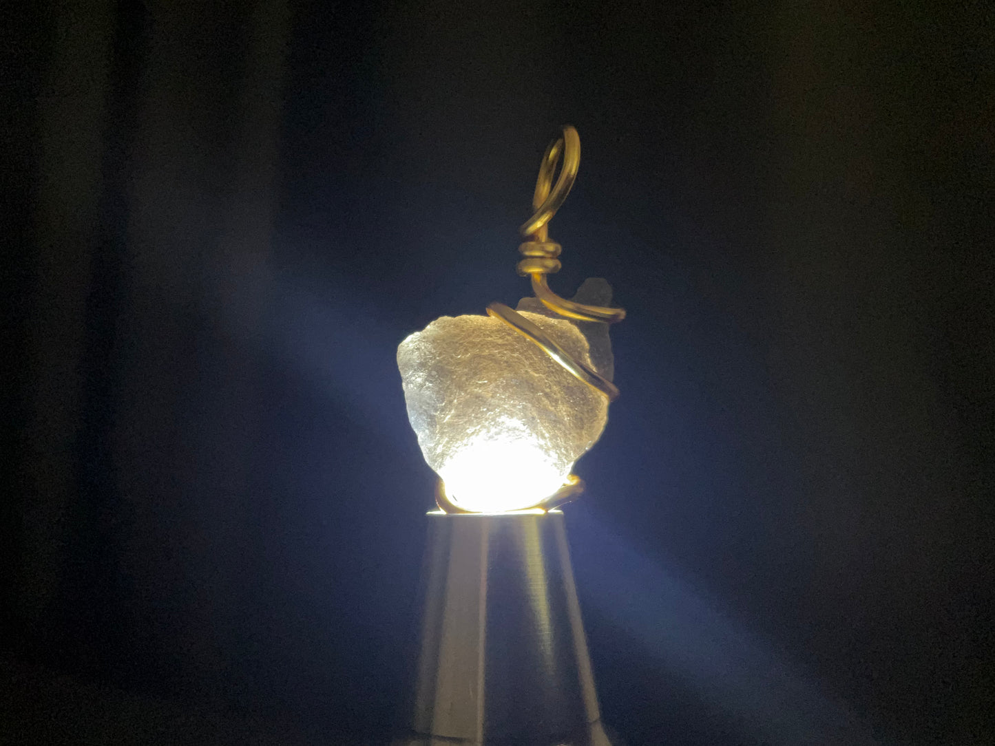 Tektite Saffordite Pendant #05
