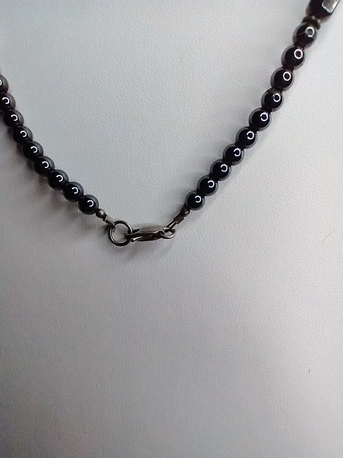 Hematite Bead Necklace