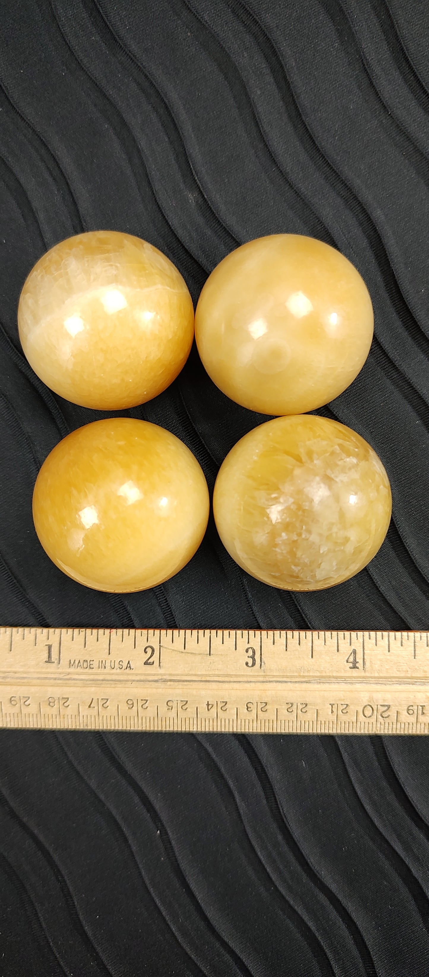 Orange Calcite Sphere