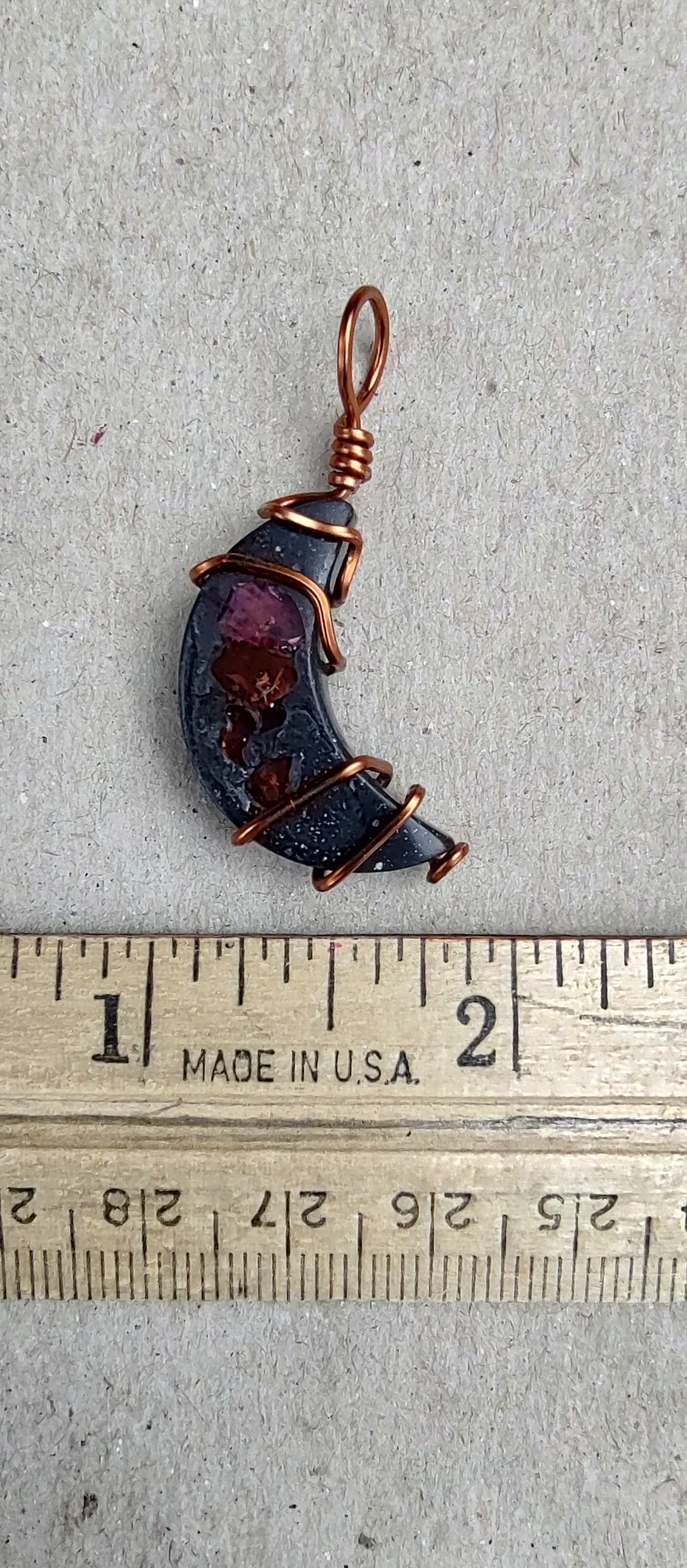 Opal Pendant #11 Moon