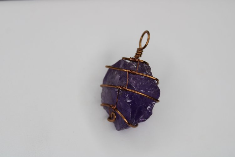 Amethyst Gigantic Pendant #04
