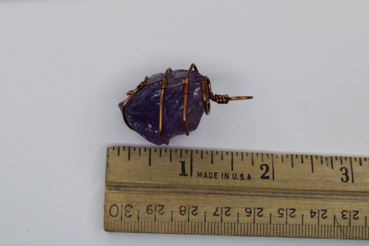 Amethyst Gigantic Pendant #04