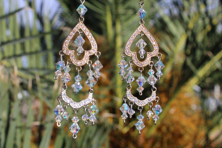 Chandelier Swarovski Earrings