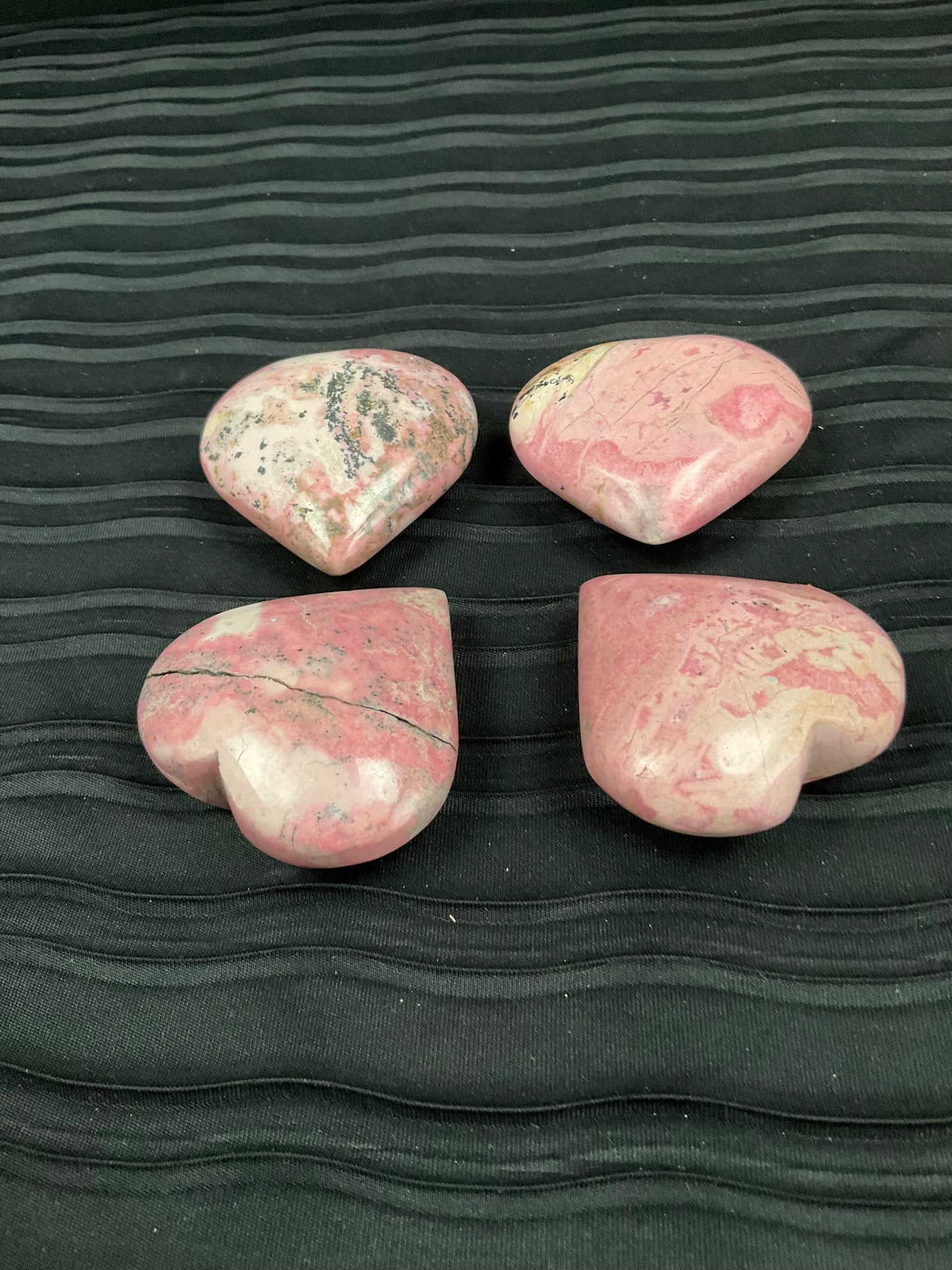 Rhodonite Hearts
