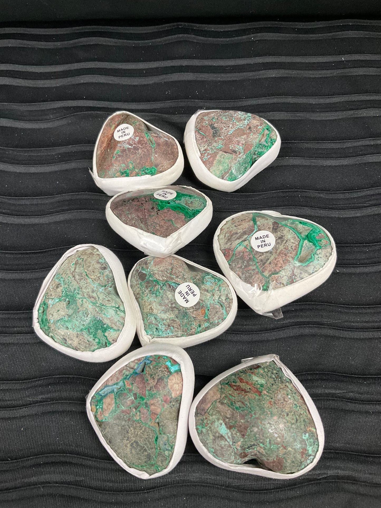 Chrysocolla Cozco Hearts