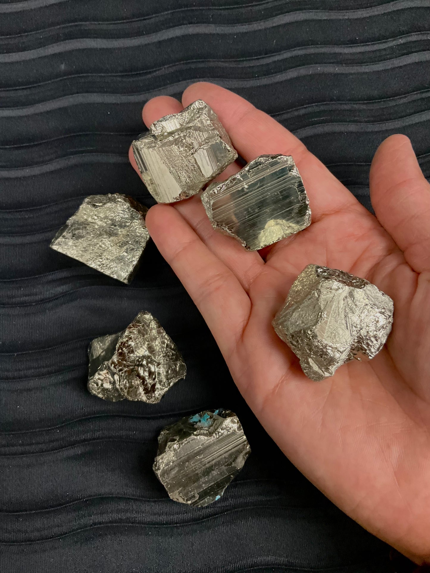 Pyrite Hedro Small Nuggets