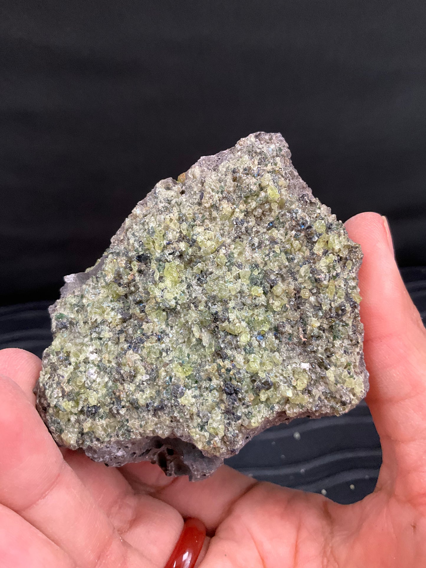 Peridot Clusters #14