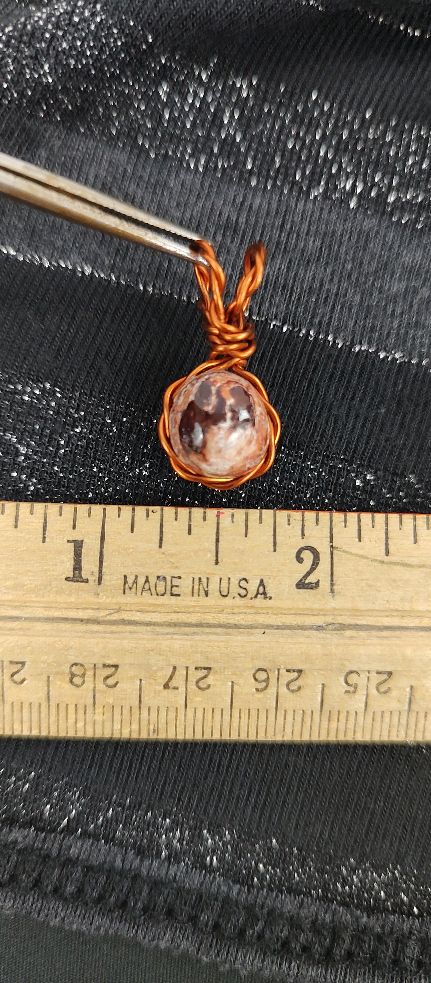 Opal Pendant #26 Red