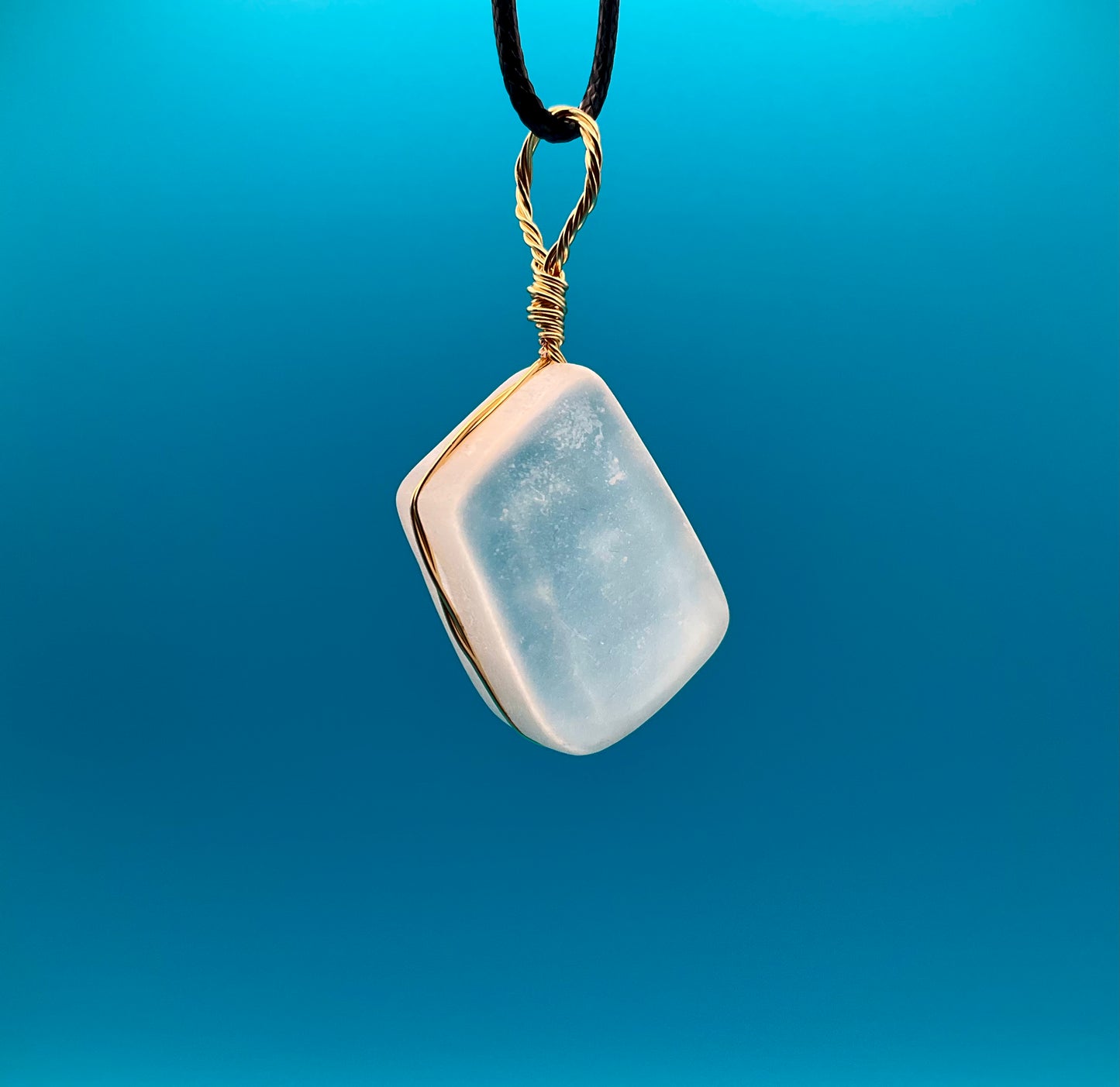 Ulexite Pendant #9