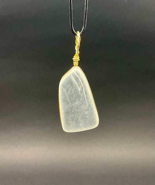 Ulexite Pendant #2