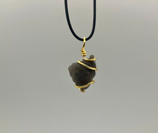 Tektite Saffordite Pendant #05