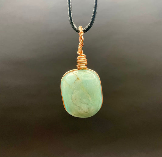 Amazonite Pendant #07
