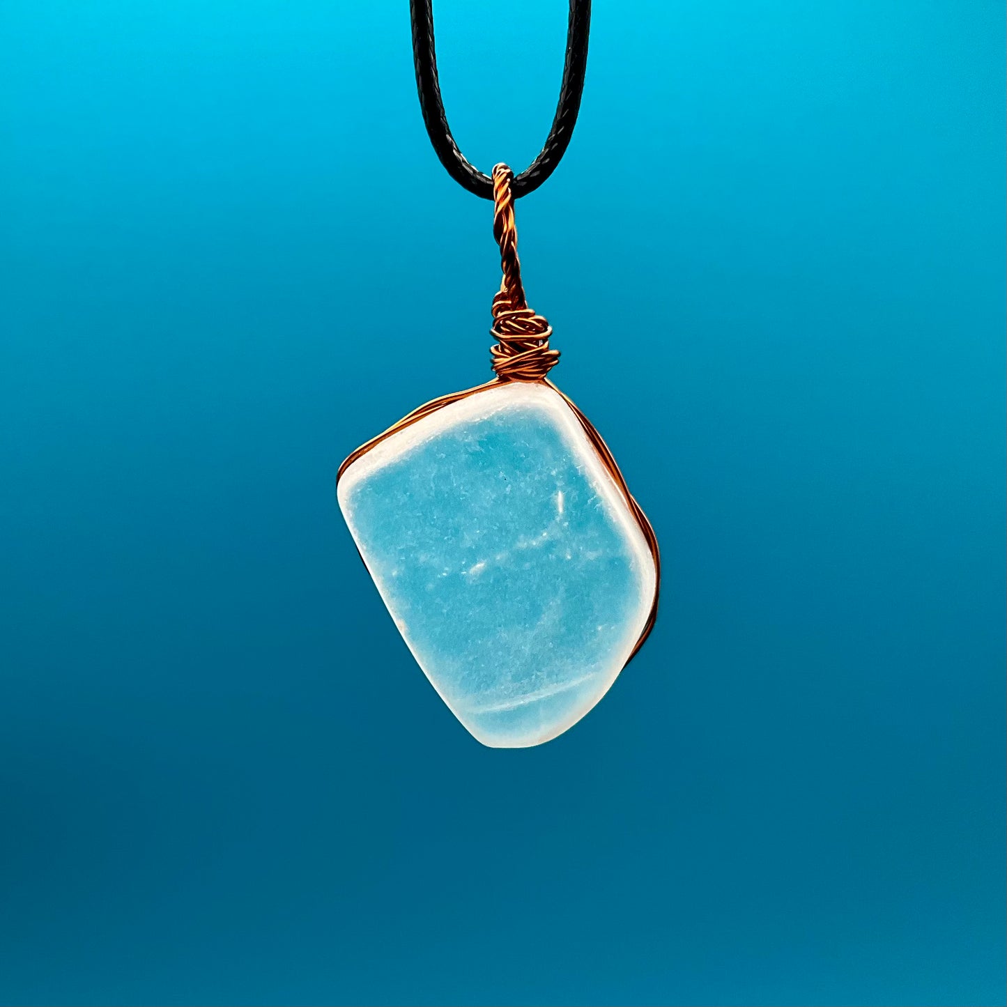 Ulexite Pendant #1
