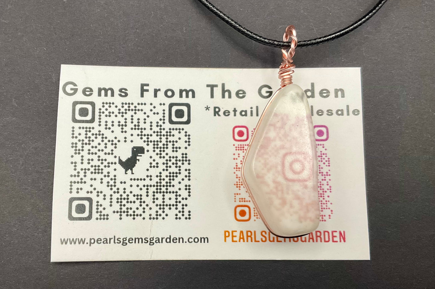 Ulexite Pendant #5