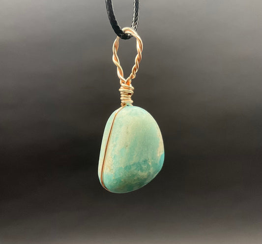 Amazonite Pendant #02