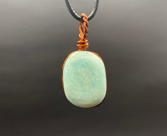Amazonite Pendant #05
