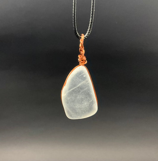 Ulexite Pendant #6