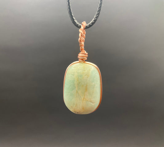 Amazonite Pendant #09