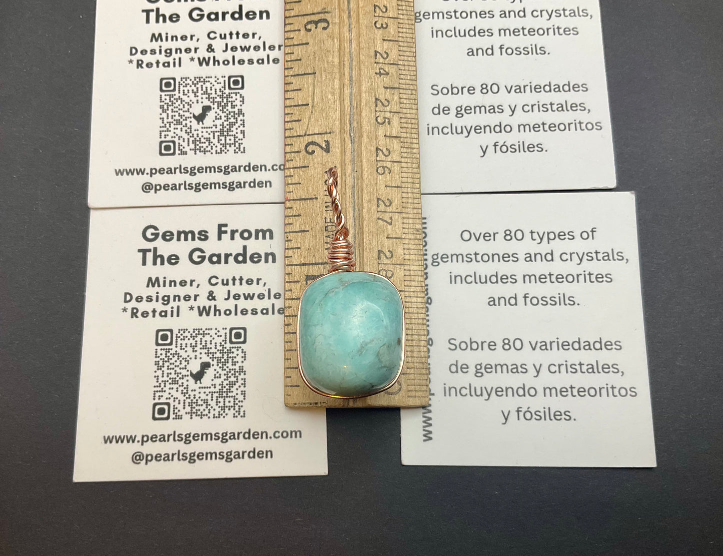 Amazonite Pendant #07