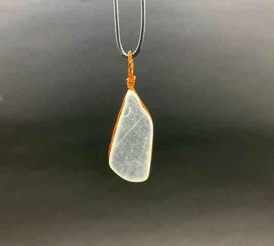 Ulexite Pendant #4