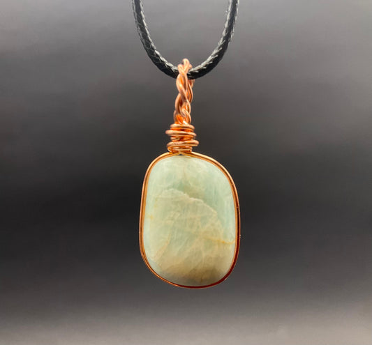 Amazonite Pendant #06
