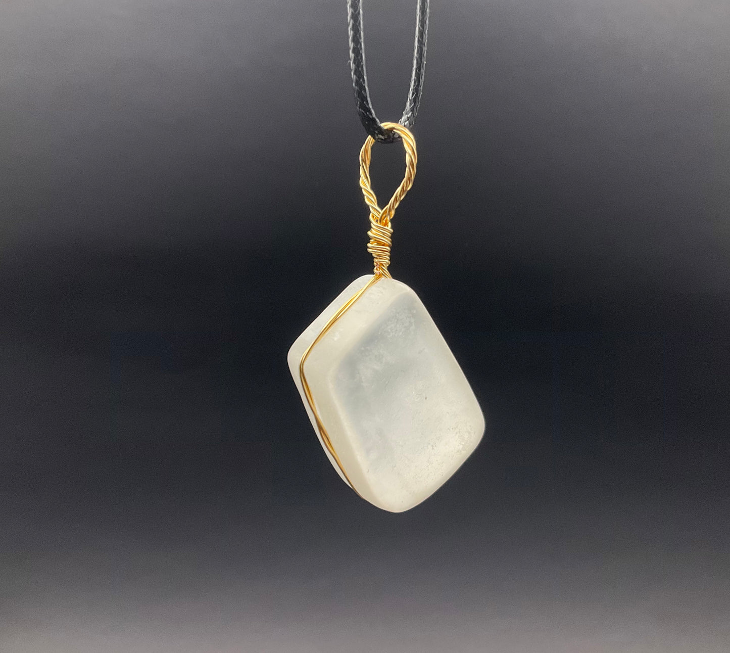 Ulexite Pendant #9