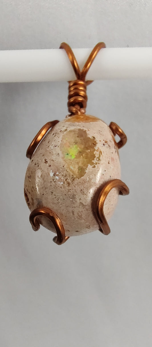 Opal Pendant #22 Egg