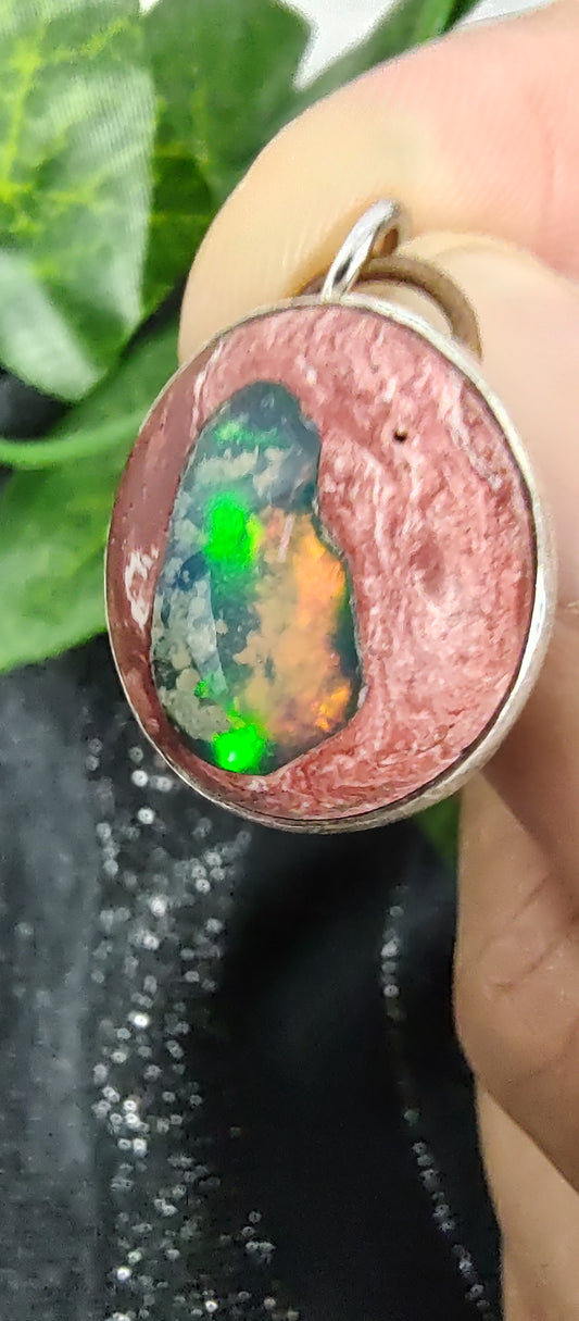 Opal Pendant #35 Galaxy