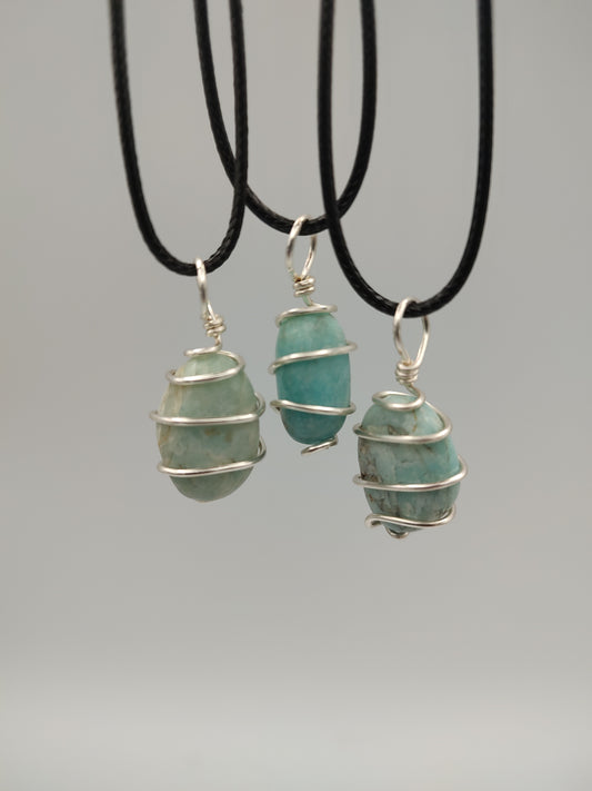 Amazonite Pendant #14