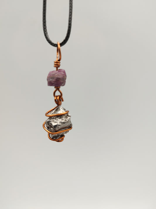 Meteorite Campo del Cielo Pendant #05