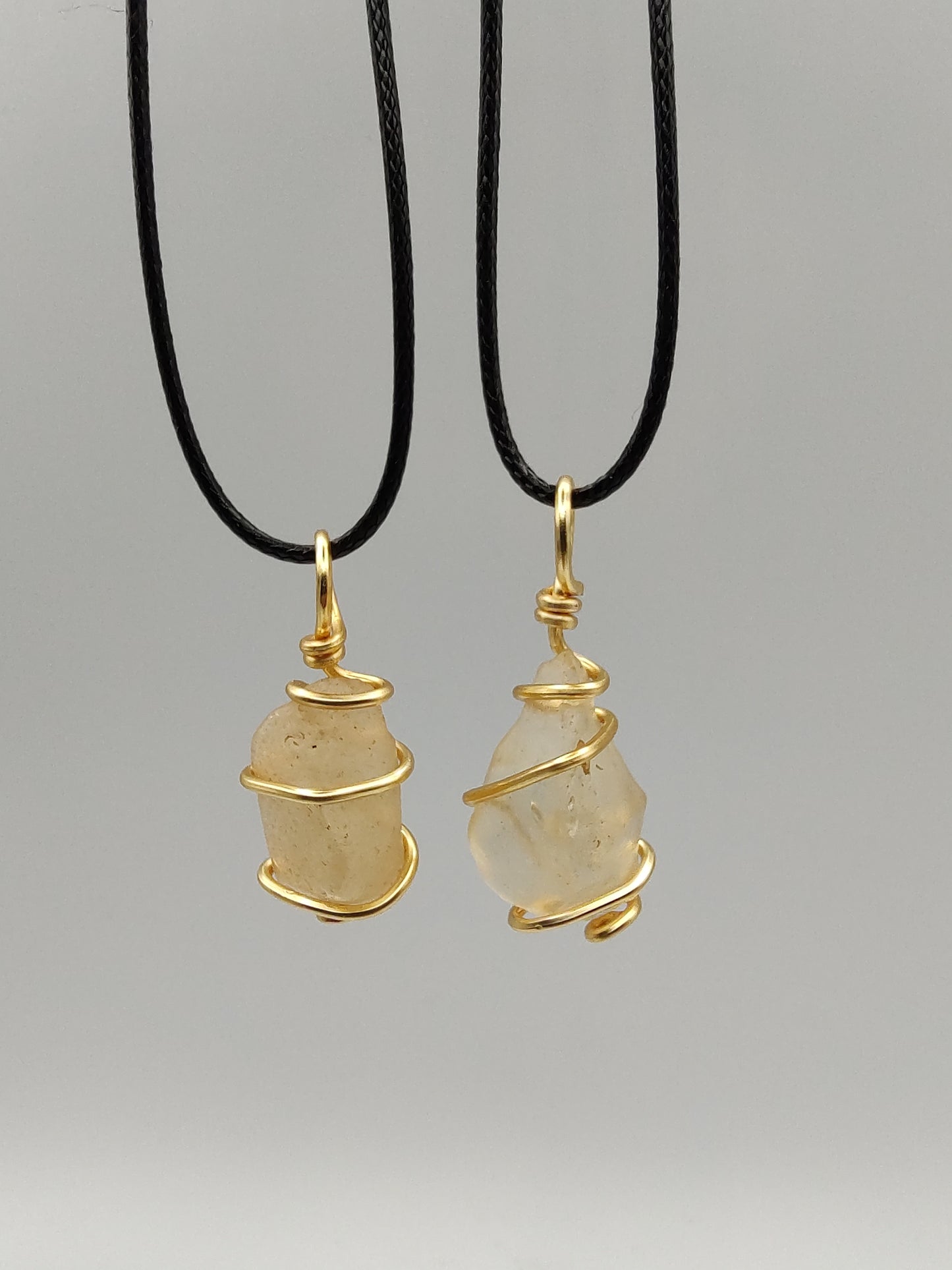 Libyan Desert Glass Pendant #01