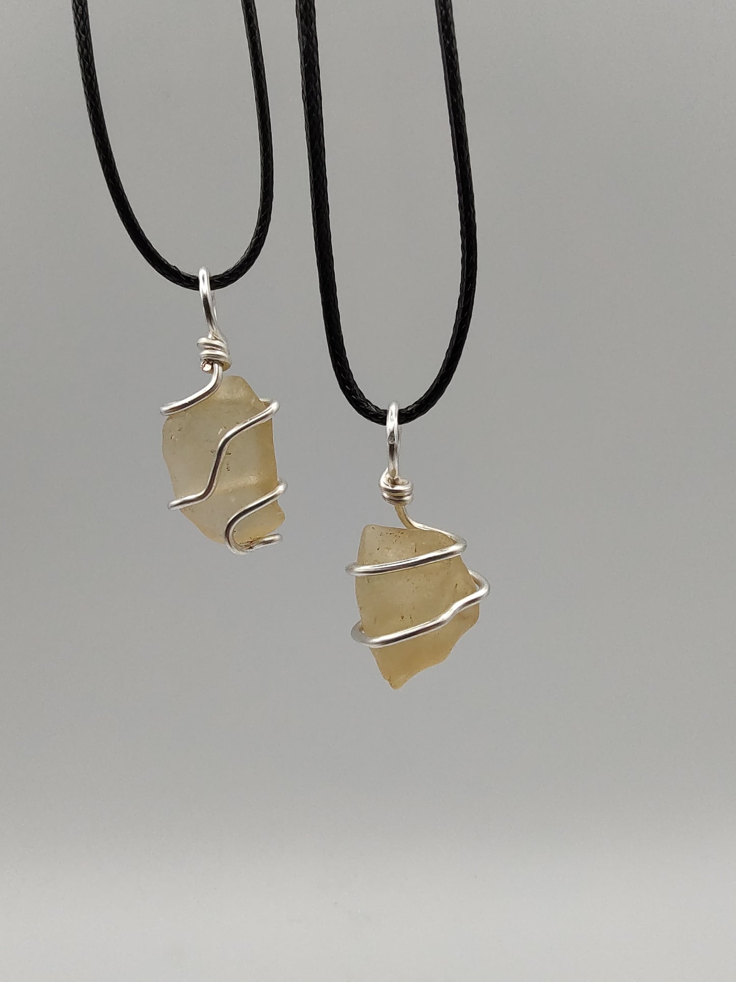 Libyan Desert Glass Pendant #02