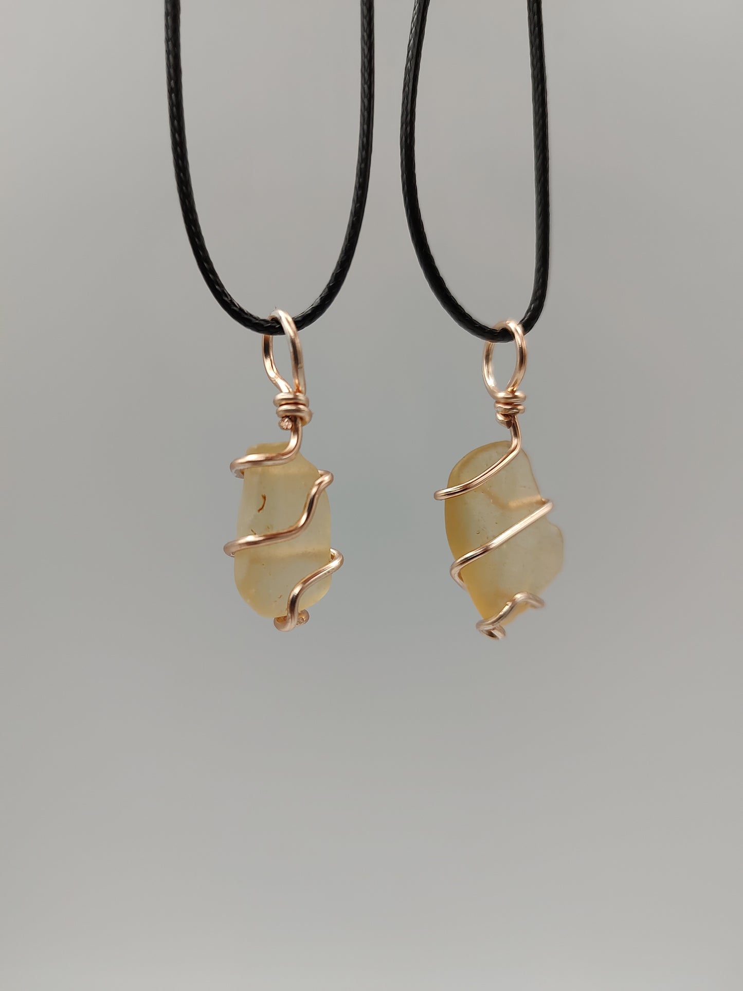 Libyan Desert Glass Pendant #04