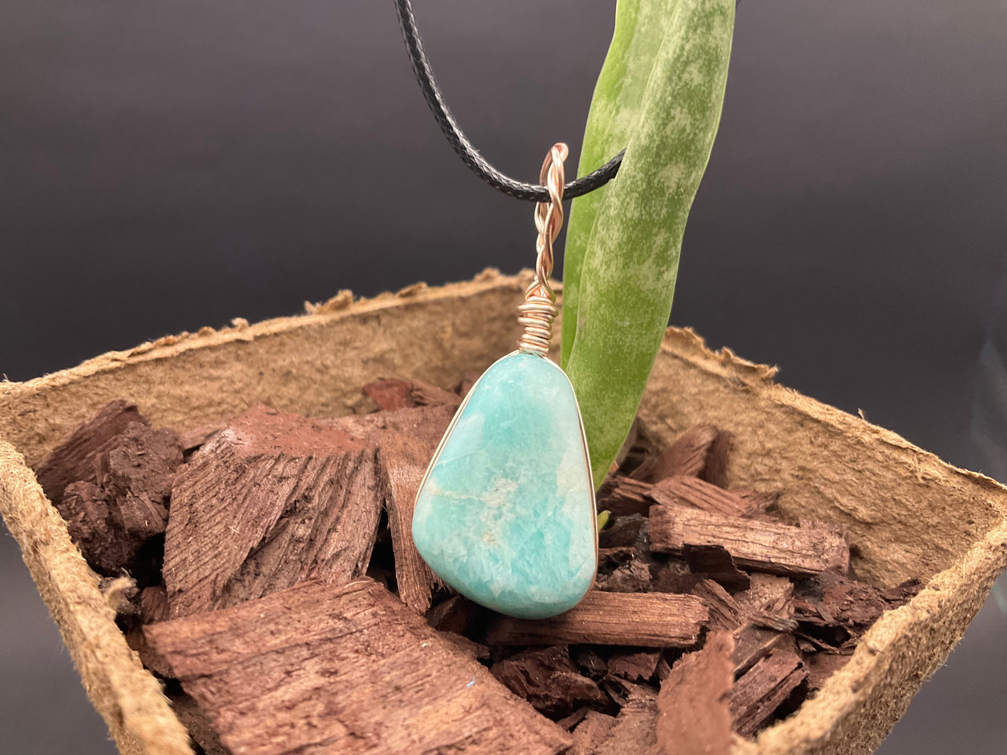 Amazonite Pendant #02