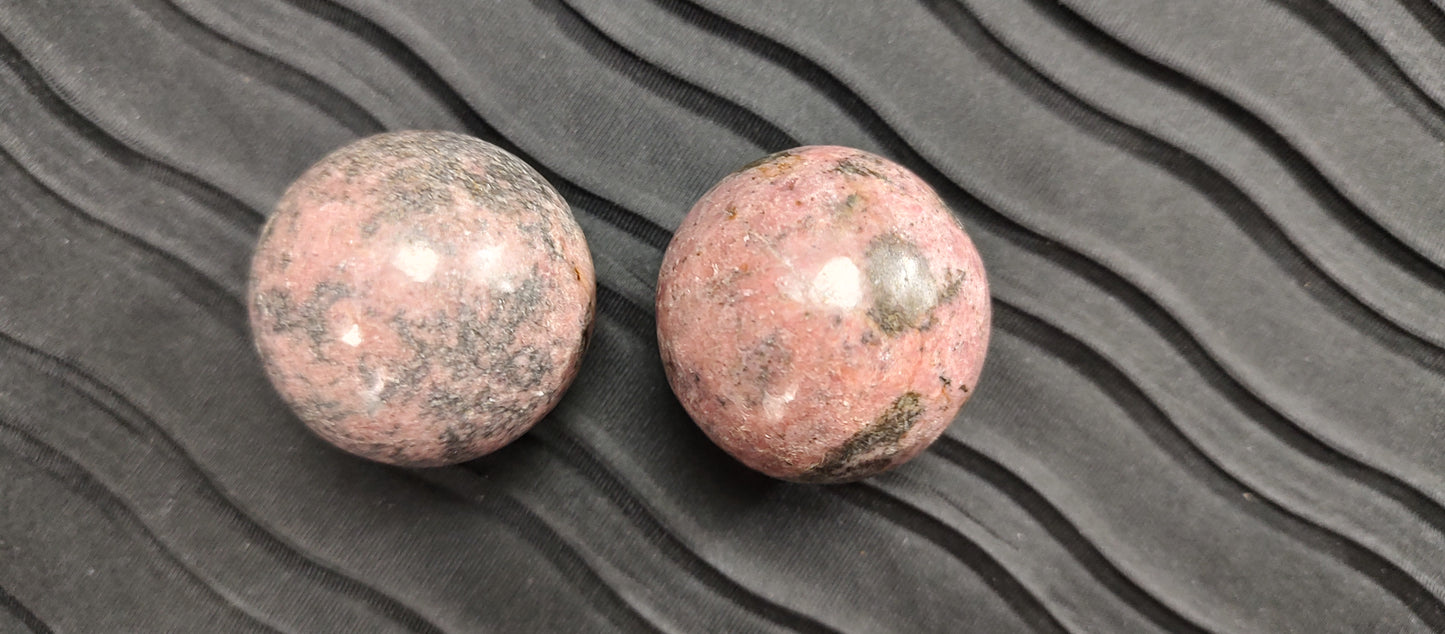 Rhodonite Sphere